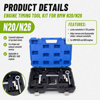 Kit d'outils de calage moteur pour BMW N20 N26, alignement d'arbre à cames VANOS, blocage TDC, goupille de volant moteur, tendeur de chaîne, réparation automobile