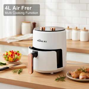 <span class=keywords><strong>Friteuse</strong></span> à <span class=keywords><strong>air</strong></span> multifonction 4L, appareils de cuisine portables de petite taille, certificat CE CB avec protection contre la surchauffe, usage domestique - Product Image 1