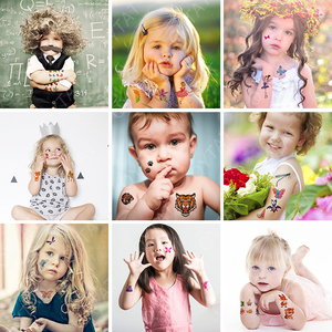 Tatuaggi Temporanei Personalizzati per Bambini di Alta Qualità, Basso MOQ, Consegna Rapida, Impermeabili, Colorati - Product Image 3