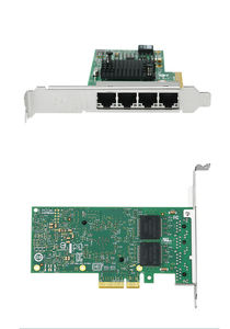 Chip I350-T4V2 Intel 4 porte Pci-<span class=keywords><strong>e</strong></span> X4 Gigabit scheda di rete Ethernet Quad Rj45 Server interno <span class=keywords><strong>Nic</strong></span> 10/100/1000mbps per Desktop - Product Image 5