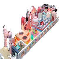 Équipement de terrain de jeu intérieur commercial en aluminium série Morandi, château gonflable, manège pour enfants, fabriqué en Chine