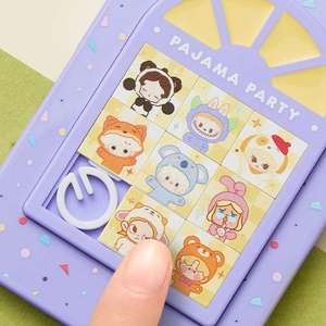 100% Original POPMART lindo Animal iPhone caso PVC vinilo <span class=keywords><strong>Frozen</strong></span> fiesta serie Slider cueva pijamas caja ciega caso misterioso - Product Image 5