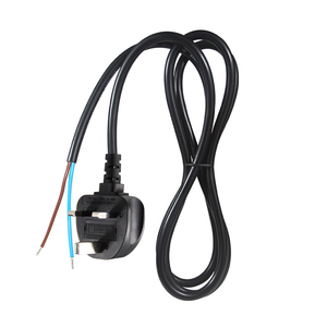 Mở rộng dây điện Dải mở kết thúc điện 3pin dây điện với Tước đóng hộp <span class=keywords><strong>AC</strong></span> dây điện - Product Image 6