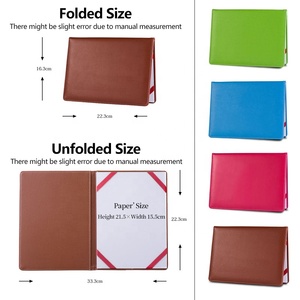 Chủ Sở Hữu Giấy Chứng Nhận Da Sang Trọng A4 A5 Văn Bằng Bìa Đánh Giá Cao, Thư Mục Chứng Nhận Da Folio Trống Tùy Chỉnh - Product Image 4