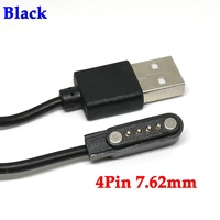 Fil de câble de chargeur magnétique connecté universel 4Pin de secours pour bracelet de montre intelligente Distance 4 P 7.62mm données magnétiques