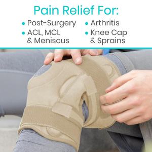 ปลอกพยุงเข่าแบบบานพับช่วยลดการฉีกขาด ACL MCL meniscus-น้ำหนักเบาระบายอากาศได้ใส่สบายห่อสะบ้าเปิดที่มีความคงตัวด้านข้าง - Product Image 3