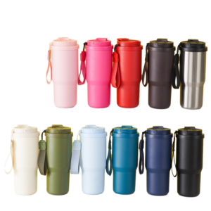 25 oz <b>Double</b> <b>Wall</b> Stainless Steel Insulated Tumbler Handle Personalized Minimalist Design Eco-Friendly 6-12 Hours Thermal - Product Image 2