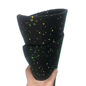 Rollo de Piso de Caucho No Tóxico Antideslizante de Alta Densidad, Ancho 1-1.25 M, Grosor 2-12 Mm, para Gimnasio y Crossfit - Product Image 3