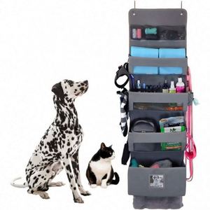 Multi-Functional <b>Treat</b> Bag Poop Bag Dispenser Door Storage Organizer for Pet Supplies Accessories - Product Image 3