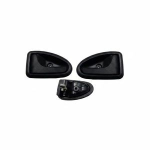Ensemble de poignées de porte intérieures Renault Clio, droite et gauche, 2 pièces, numéros de pièces compatibles 7700434717 et 7700434716, Turquie - Product Image 2