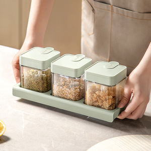 Nuevo Dispensador de Condimentos para Cocina, Recipiente para Sal, Glutamato Monosódico, Estante para Especias para Supermercados - Product Image 2