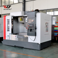 Machine de fraisage CNC verticale polyvalente à 3 axes WOJIE VMC1160 pour le développement rapide de prototypes de précision