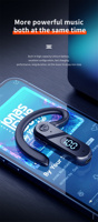 Headset Bluetooth Ponsel V28 Model 5.2 TWS Headset Pintar Nirkabel