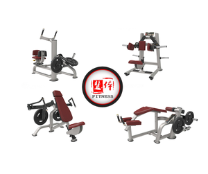 HT tập thể dục trọng lượng Stack chức năng kép sức mạnh đào tạo pin nạp Lat kéo xuống hàng thấp <span class=keywords><strong>2</strong></span> trong 1 máy - Product Image 4