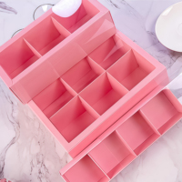 Emballage de dessert personnalisé, boîte à pâtisserie, boîte de luxe pour cadeaux de mariage, emballage pour chocolat, bonbons, gâteaux sucrés