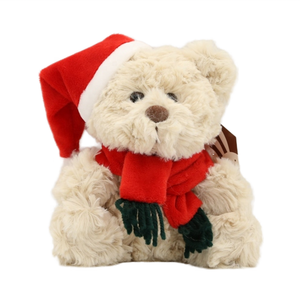 Năm mới teddy bear đồ chơi sang trọng Kawaii mềm Món Quà Giáng sinh động vật búp bê trong Santa quần áo chất liệu cotton azo-miễn phí đóng gói túi OPP - Product Image 2