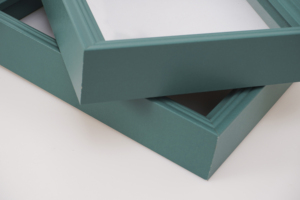 Wholesale MDF Photo <strong>Frame</strong> Wall <strong>Gallery</strong> High Quality 2025 New Design Custom Size Art Home Decor White <strong>Green</strong> square Picture <strong>Frame</strong> - Product Image 6