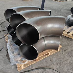 ข้อต่อเหล็กอัลลอยด์ทนแรงดันสูง ทนอุณหภูมิต่ำ แบบเรียบ 90 องศา รัศมียาว สำหรับอุตสาหกรรมเคมีและปิโตรเคมี - Product Image 3