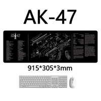 Tapis de souris de jeu rectangulaire en caoutchouc chauffant créatif de 3 mm d'épaisseur, antidérapant, taille personnalisée pour le bureau et l'e-sport, en stock
