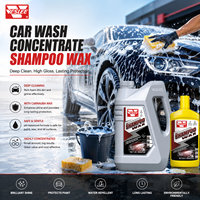 Shampoo concentré pour lavage de voiture, nettoyage puissant des taches d'huile tenaces, sans dommages, avec logo personnalisé