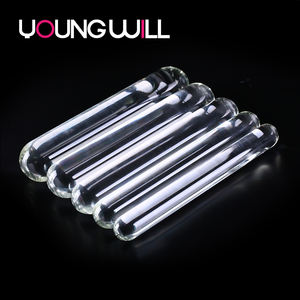 Super Grote Transparante Glazen Penis Vibrator Eenvoudige Kristal Masturbatie Stick Hoge Sexappeal Voor Vrouwelijke G-Spot Achtertuin - Product Image 5