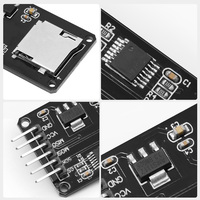 Mikro Mini SD kart modülü SPI arayüzü bellek kalkanı mikro TF kart seviye dönüşüm SD depolama SD kart adaptörü modülü ile okuyun