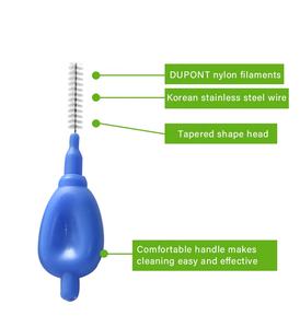 Vendita calda CE ISO approvato a forma di moneta Stick interdentale Flosser ortodontico cura dentale igiene spazzole interdentali - Product Image 3