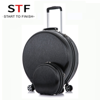 Petit bagage ABS Les Valises De Luxe Valise Kids Hard Case Travel Set Carry-on Children ABS Trolley Luggage Suitcases Set