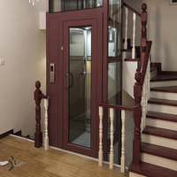 Ascenseur hydraulique résidentiel personnalisé pour 2 à 4 étages, ascenseur moderne pour appartement et villa