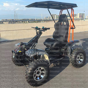 Vélo Électrique Tout-Terrain à Suspension Intégrale, Scooter à 4 Roues, 4 Moteurs 1500W, Tricycle Cargo, Chariot de Golf - Product Image 2