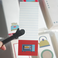 Blocs-notes autocollants fluorescents à déchirer, carrés, pour rappels au bureau, marque-pages pour étudiants, messages quotidiens, papeterie