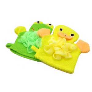 4 Pcs Bande Dessinée Exfoliant Gants Bébé Enfants Douche Lavage Des Gants Gants De Toilette pour Bébés - Product Image 6