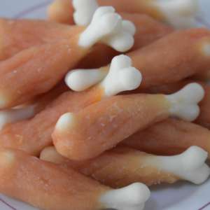 Snacks Dentales de Carne para Perros Bajos en Grasa, Altos en Proteínas, Ricos en Nutrientes, con <span class=keywords><strong>Pollo</strong></span> y Hueso de Calcio - Product Image 2