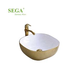 Comptoir <span class=keywords><strong>noir</strong></span> mat en céramique bassin d'art dessus de table art lavabo à la <span class=keywords><strong>main</strong></span> en céramique art vanité bassin - Product Image 1