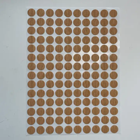 Autocollants auto-adhésifs pour trous de vis Capuchons de vis en plastique autotaraudeurs étanches pour vis à bois Cabine murale