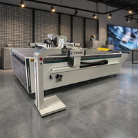Cortadora CNC de Cama Plana para Gráficos, Cortadora de Láminas de Cartón Corrugado de 2 Capas, Cortadora de Láminas de Plástico, Máquina de Corte Digital CNC, Plotter