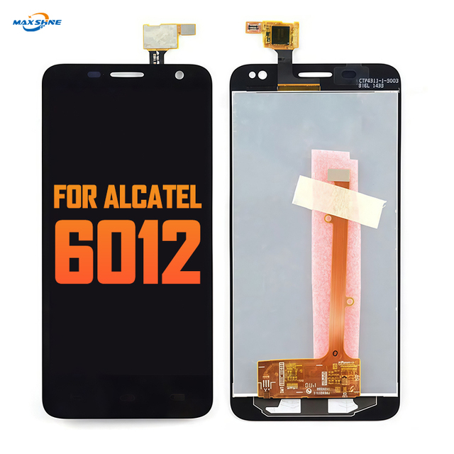 Professional Factory Manufacturer LCD Touch Screen Assembly Display Replacements Mobile Phone LCDs for Alcatel 6012