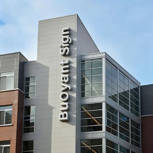 Custom Exterior Building Signage Logo 3D Metal Letters <b>Illuminated</b> Led Sign Board Business Logo Signs Outdoor - Product Image 2