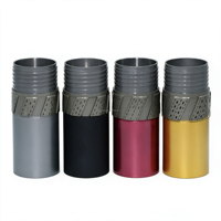 Coque de réaménagement pour forage minier, pour l'entretien du diamètre des trous de forage par carottage filaire