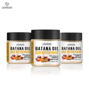 Private Label 100% reines natürliches Batana-Öl Bio-Haarwuchs butter nährt Kopfhaut haar Rohe Batana-Öl butter für Haare