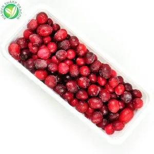 最优惠价格散装有机IQF冷冻水果蔓越莓无糖散装有机冷冻健康天然批发