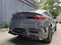 Véritable fibre de carbone B-style lèvre avant diffuseur arrière aileron arrière grille d'entrée d'air arrière pour kit carrosserie Benz GLE Coupé C167