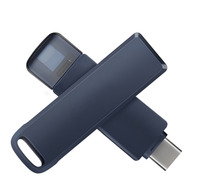 Clé USB 2 en 1 Type C Lightning IXD0N 64 Go 128 Go 256 Go OTG, double interface, pour iPhone, iPad, Android