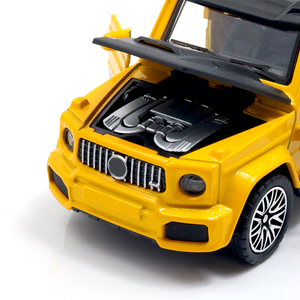 Modelo de Aleación Barbos G800 a Escala 1/36, Vehículo de Juguete de Metal Fundido a Presión con Retroceso para Niños, con Puerta, Capó y Maletero Operables - Product Image 2
