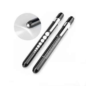 Hợp kim nhôm mini LED <span class=keywords><strong>Torch</strong></span> <span class=keywords><strong>1LED</strong></span> Trắng Bút đèn EDC/đèn pin chiến thuật cho bác sĩ/y tá nhỏ y tế Penlight tím ánh sáng - Product Image 1