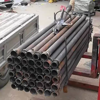 Tige de forage minier en acier allié 42CrMo, lisse, sans soudure, à filetage conique, tailles mâle-femelle 50mm 89mm pour utilisation en mine