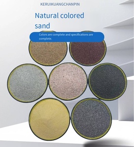 Suministro edificio pared Exterior Color arena textura pintura Color Natural gama completa 10-120 <span class=keywords><strong>malla</strong></span> piedra Real pintura hecha coque combustible - Product Image 6