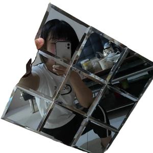 באיכות גבוהה 4 מ "מ 5 מ" מ זכוכית אריחי פסיפס דפוס מרובע עבור עיצוב קיר עבור סלון חיצוני בית מלון - Product Image 5