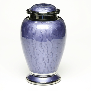 Classic European Style Aluminum Cremation Urn & Coffin Eco-Friendly Customizable <b>Memorial</b> Ashes Container for Adults and Pets - Product Image 1