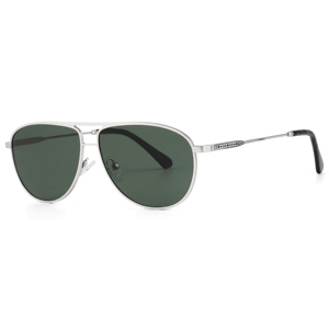 Gafas de Sol de Piloto Unisex, Montura Metálica, Lentes Degradadas Marrones, Protección UV400, para Conducir, Adultos, Hombres - Product Image 5